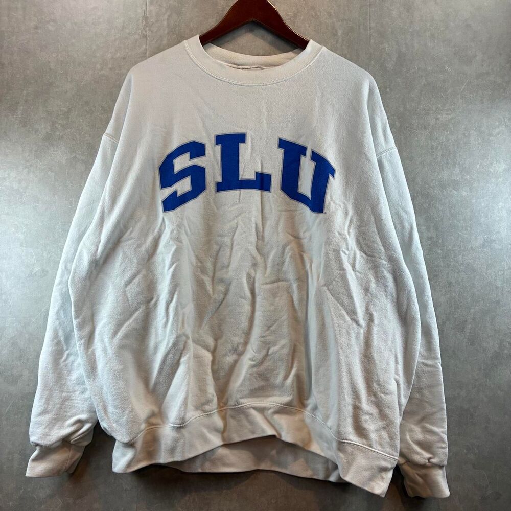 Champion Men's White and Grey Sweatshirt